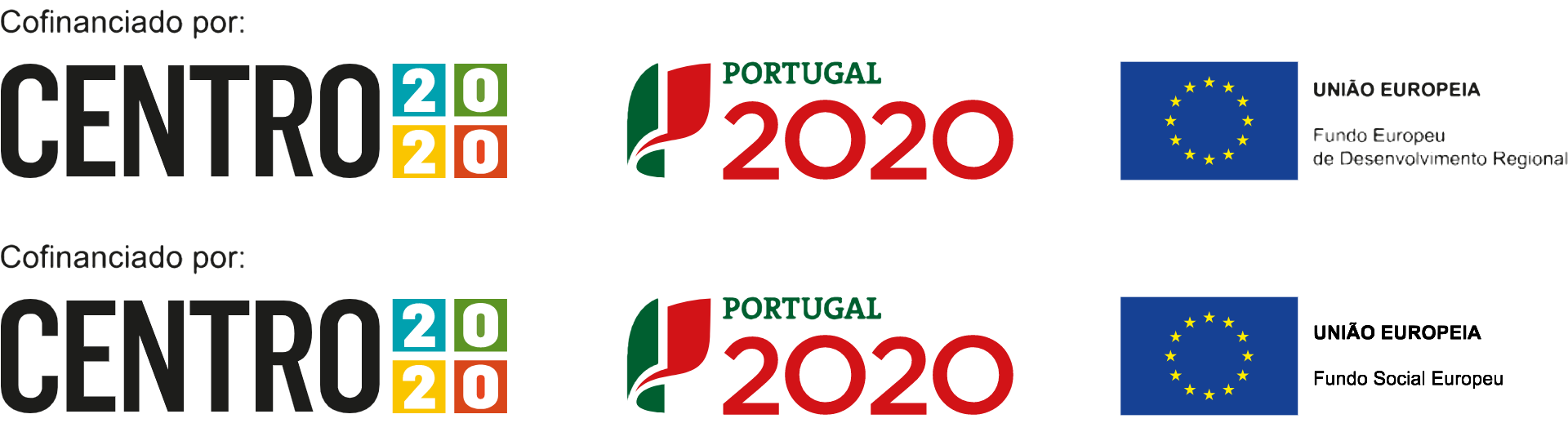 Cofinanciado por Centro 2020, Portugal 2020 e União Europeia - Fundos de Desenvolvimento Regional
